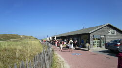 Strand, Norderney, weiße Düne, Wittdün, weisse Düne, Restaurant