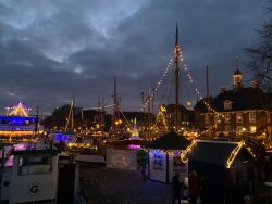 Leer; Weihnachten, Weihnachtsmarkt; Museumshafen, Altstadt