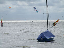 Norddeich, Wassersport, Boot, Kite, Surfen, Windsurfing